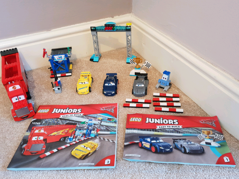 lego 10745 juniors florida 500 final race